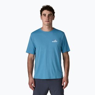 Tricou pentru bărbați Patagonia Capilene Cool Daily - '73 Skyline shore blue/light shore blue x-dye