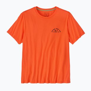 Tricou pentru bărbați Patagonia Repair Shop orange peel