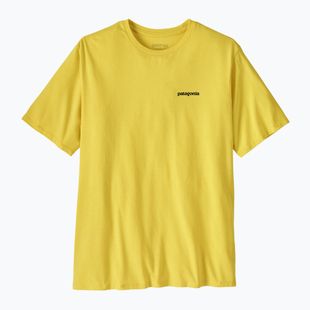 Tricou pentru bărbați Patagonia P-6 Logo Responsibili-Tee p-6 outline/lemon zest