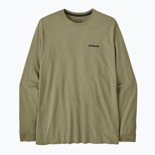 Longsleeve pentru bărbați Patagonia P-6 Logo Responsibili p-6 outline/gumtree green