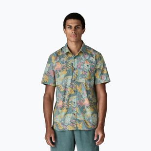 Cămașă pentru bărbați Patagonia Go To moon tripper/blue sage