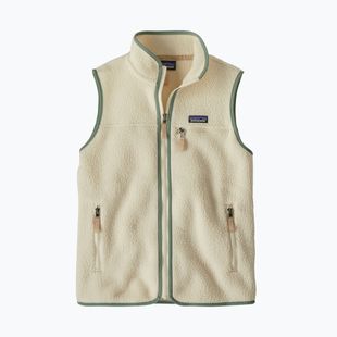 Vesta pentru femei  Patagonia Retro Pile natural cu ellwood green