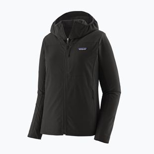 Geacă softshell pentru femei  Patagonia R1 CrossStrata Hoody black