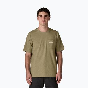 Tricou pentru bărbați Patagonia Boardshort Logo Pocket Responsibili gumtree green