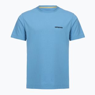 Tricou pentru bărbați Patagonia P-6 Shore blue logo