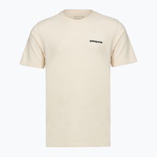 Tricou pentru bărbați Patagonia P-6 Logo undyed natural