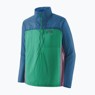 Bluză pentru bărbați Patagonia Houdini Stash 1/2-Zip aqua stone
