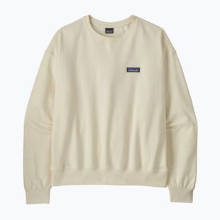 Bluză pentru femei Patagonia Daily Crew wool white