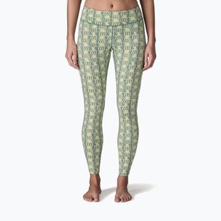 Pantaloni termoactivi pentru femei Patagonia Capilene Midweight sun quilt: blue sage