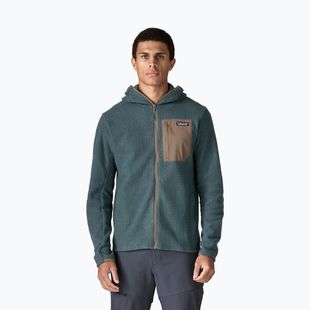 Bluză de trekking pentru bărbați Patagonia R1 Air Full-Zip Hoody summit blue