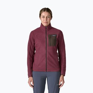 Bluză fleece pentru femei Patagonia R1 Air berry fig