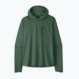 Bluză pentru bărbați Patagonia Cap Cool Sun Hoody Canopy Green - Light Canopy Green X-Dye
