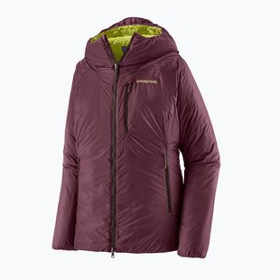Geacă izolată pentru femei Patagonia Das Light Hoody berry fig