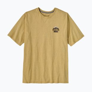 Tricou pentru bărbați Patagonia Great Waves Responsibili-Tee lynx tan
