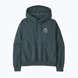 Bluză de trekking pentru femei Patagonia Great Waves Daily Hoody summit blue