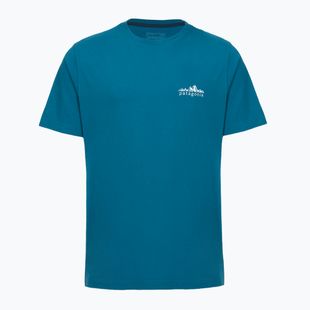 Tricou pentru bărbați Patagonia Fitz Roy Foothills glacial blue