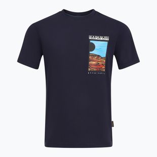 Tricou pentru bărbați Napapijri S-Valdor blu marine