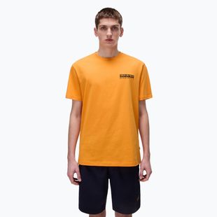 Tricou pentru bărbați Napapijri S-Vignonil Back apricot A70