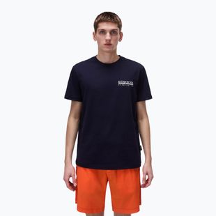 Tricou pentru bărbați Napapijri S-Vignonil Back blu marine