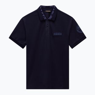 Tricou polo pentru bărbați  Napapijri E-Amundsen 1 blu marine