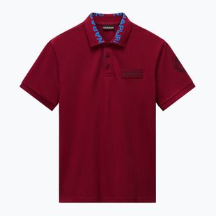 Tricou polo pentru bărbați  Napapijri E-Amundsen 1 tibetan red R1E