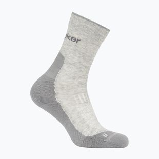 Șosete pentru bărbați icebreaker Merino Hike+ Light Crew blizzard heather/alloy