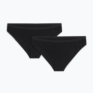 Chiloți termici pentru femei Icebreaker Merino 150 Siren Bikini 2 pairs black