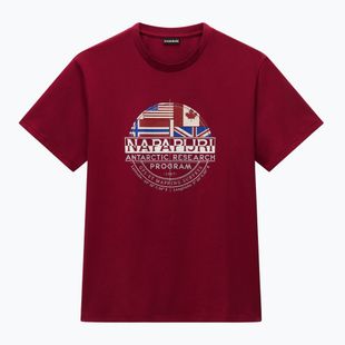 Tricou pentru bărbați Napapijri S-Turin 1 tibetan red R1E
