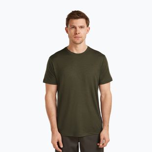 Tricou de trekking pentru bărbați icebreaker Merino 150 Tech Lite III dark loden