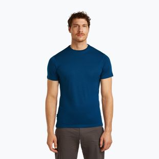 Tricou de trekking pentru bărbați icebreaker Merino 125 Cool-Lite Sphere III Tee atlantis