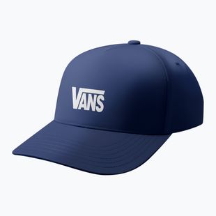 Șapcă pentru bărbați Vans Stretch Logo Snapback deep indigo