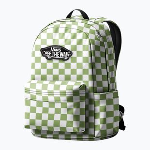 Rucsac de oraș pentru copii Vans Old Skool Grom Check 18 l checkerboard lime burst
