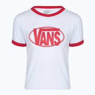 Tricou pentru femei Vans Center Chest Ringer Tee white