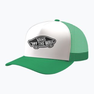 Șapcă pentru bărbați Vans Classic Patch Curved Bill Trucker vivid verdant