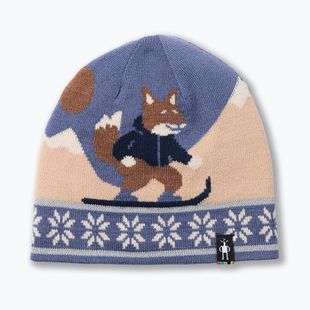 Căciulă de iarnă pentru copii Smartwool Reversible Art Beanie nightfall blue