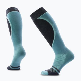 Șosete de schi pentru femei Ski Targeted Cushion OTC dusty teal