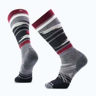 Șosete de schi Ski Full Cushion Midnight Ski Pattern OTC medium gray