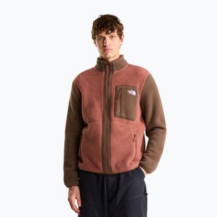 Bluză fleece pentru bărbați The North Face Yumiori Full Zip copper silt/smo