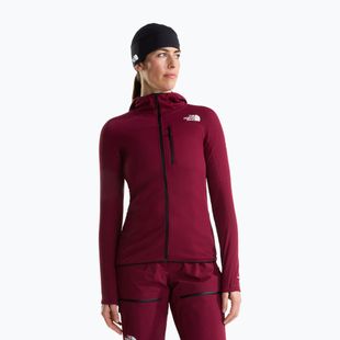 Bluză de trekking pentru femei The North Face Summit Futurefleece Full Zip Hoodie burgundy crush