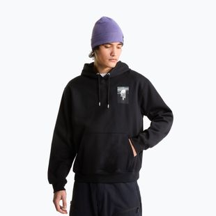 Bluză pentru bărbați The North Face Apex '75 Collage Relaxed Hoodie tnf black