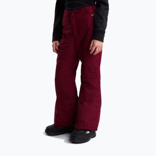 Pantaloni de schi pentru copii The North Face Freedom Insulated burgundy crush