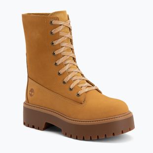 Încălțăminte pentru femei Timberland Stone Street Mid Lace Up wheat nubuck