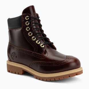 Încălțăminte pentru bărbați Timberland Premium 6 In Lace burgundy full grain