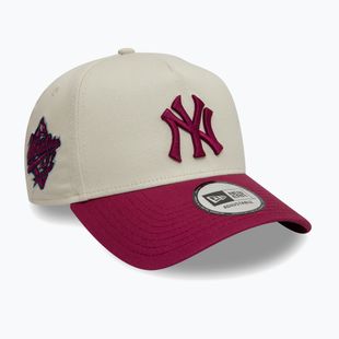 New Era WS Patch Eframe New York Yankees șapcă de baseball bej deschis