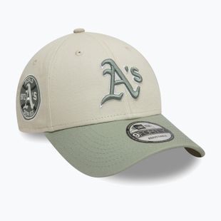 New Era WS Patch 9Forty Oakland Athletics șapcă de baseball bej deschis