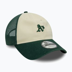 Șapcă New Era 9Twenty Trucker Oakland Athletics light beige