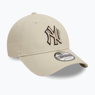 New Era Team Outline 9Forty New York Yankees șapcă de baseball bej deschis