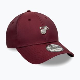 New Era NBA Tech 9Forty Maiami Heat șapcă de baseball roșu închis