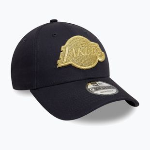 New Era Metallic 9Forty Los Angeles Lakers baseball cap navy