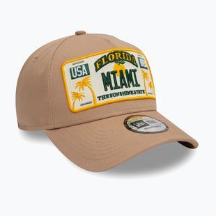 Șapcă de baseball New Era License Plate Eframe med bej